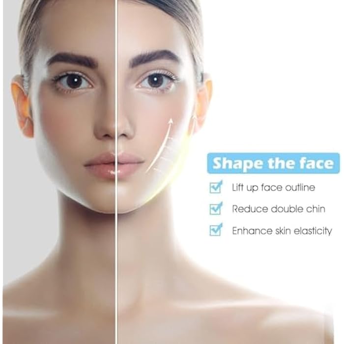 Silicone Face Mask Face Lifting Bandage Slimming Face Mask for Chin Cheek Reducer Double Chin Reducer - Image 5